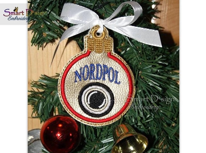 ITH NORDPOL CAM CHRISTMAS BAUBLE