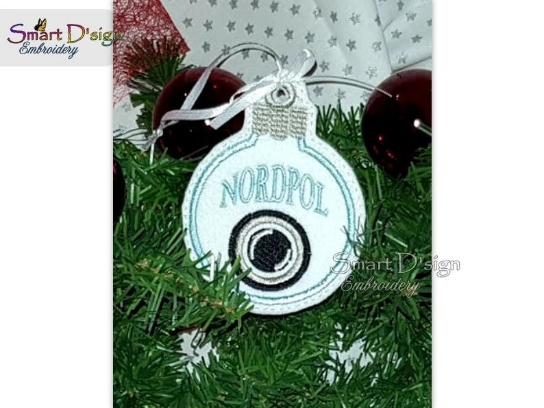 ITH NORDPOL CAM CHRISTMAS BAUBLE