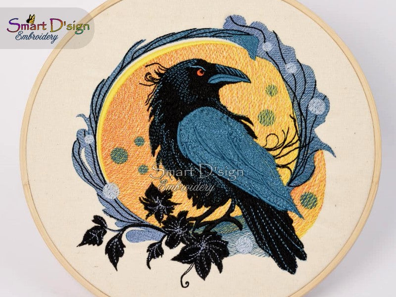 BLACK RAVEN - Mystic Gothic Fill Stitch