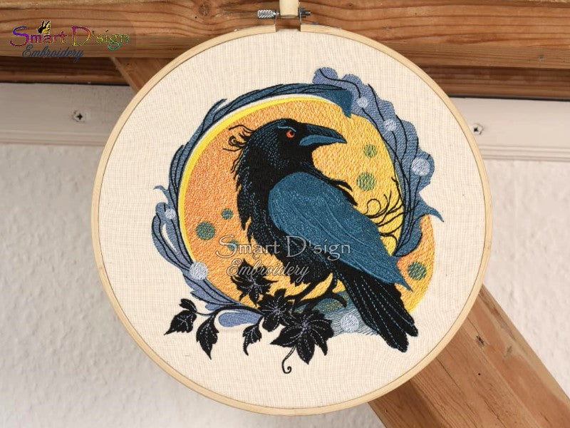 BLACK RAVEN - Mystic Gothic Fill Stitch