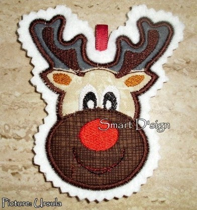 6 CHRISTMAS APPLIQUE PATCHES