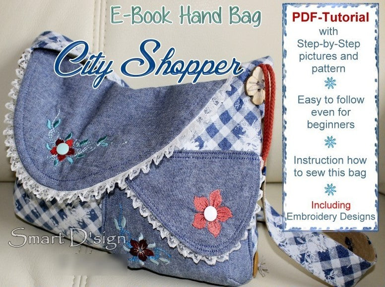 eBook CITY SHOPPER HANDTASCHE