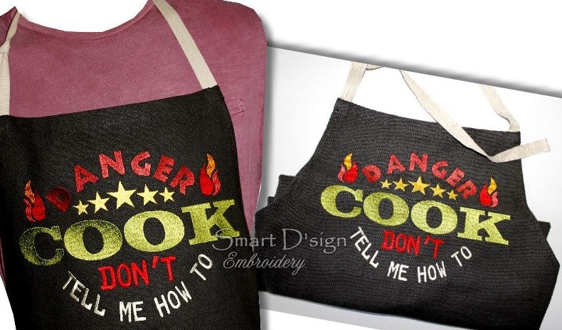 DANGER - DON'T TELL ME HOW TO COOK