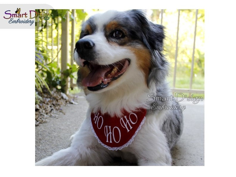 ITH DOG / CAT BANDANA HO-HO-HO Christmas