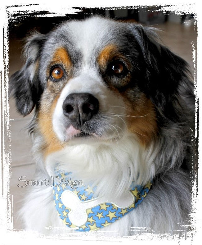 ITH DOG COLLAR BIBS - BANDANAS 5x7 inch