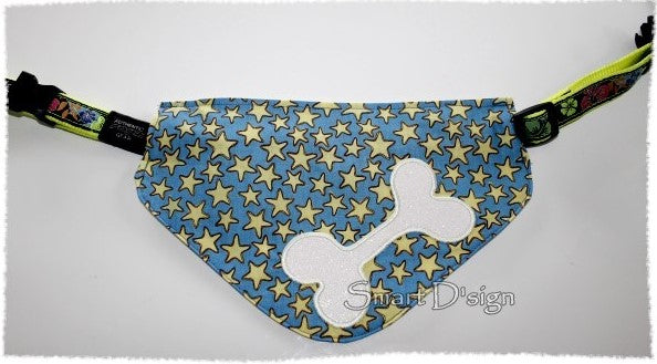 ITH DOG COLLAR BIBS - BANDANAS 5x7 inch