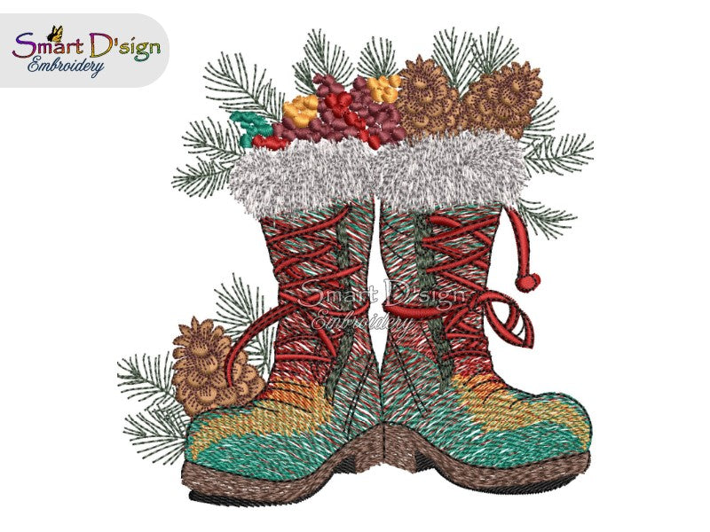 ELF BOOTS with Decoration