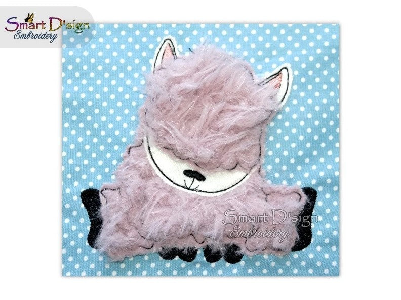 ELLY THE ALPACA / Llama Applique