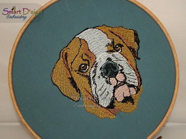 ENGLISCHE BULLDOGGE Füllstich