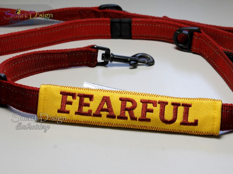 ITH DOG LEASH WRAPS - ENGLISH WORDING - 25 Variants