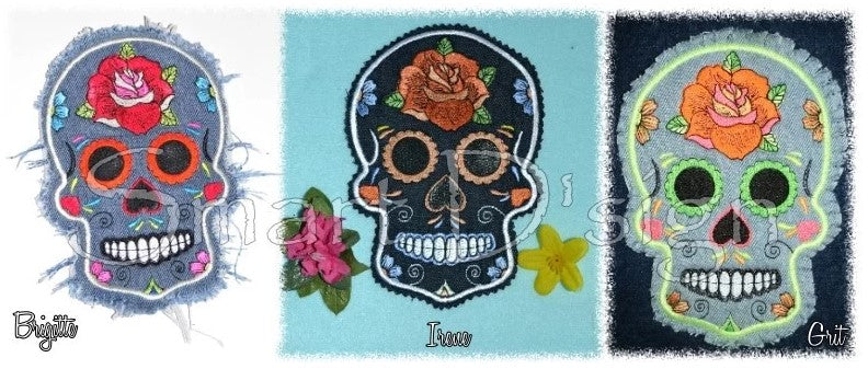 FLOWER SKULL Set