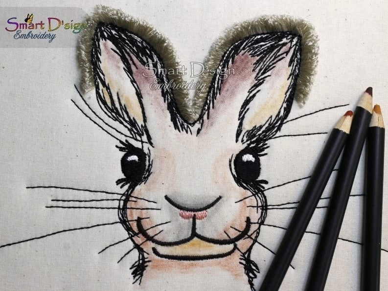 FRINGE DOODLE BUNNY