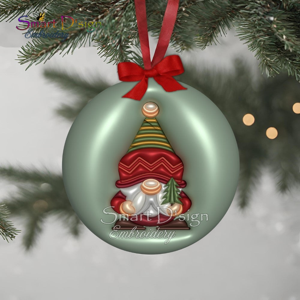 PUFFY JELLY CHRISTMAS ORNAMENTS  - Set 2