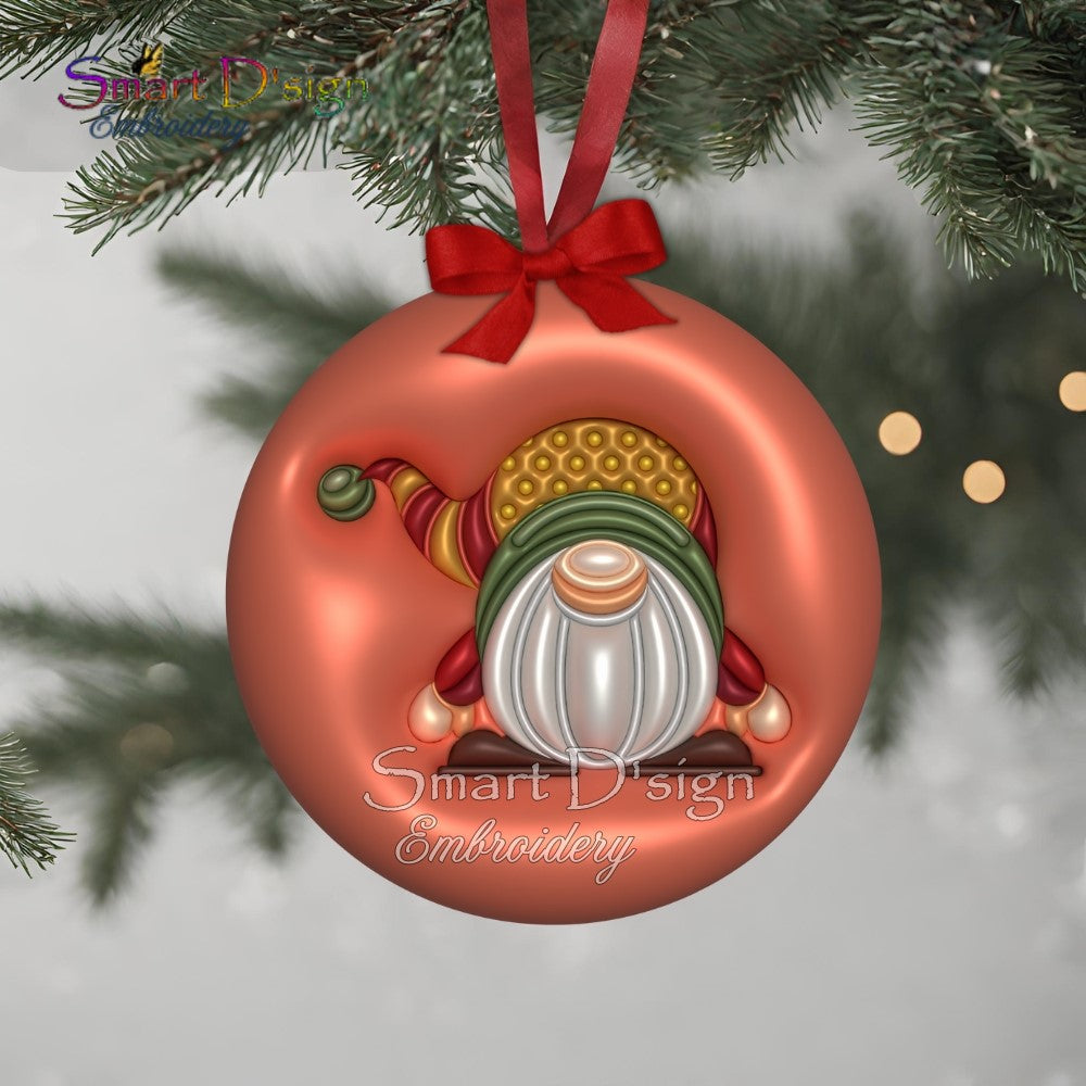 PUFFY JELLY CHRISTMAS ORNAMENTS  - Set 2