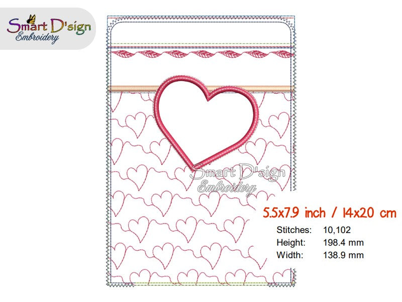 HEART ITH SPY BAG 7 Sizes