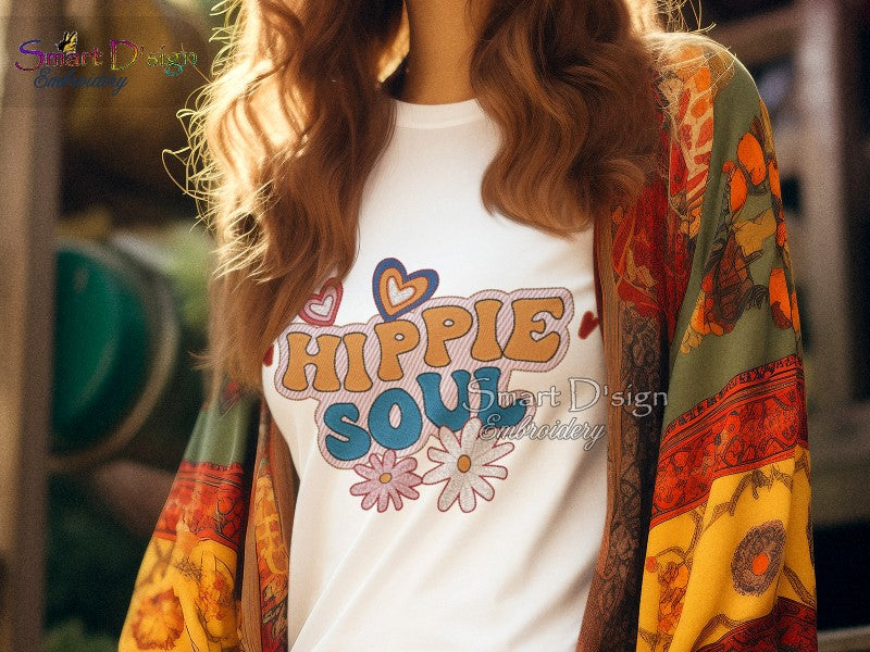 HIPPIE SOUL Retro Hippie Design