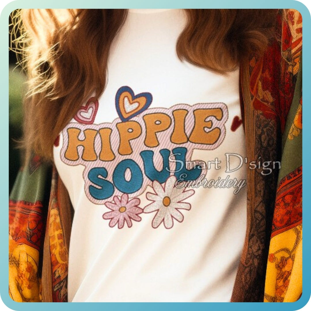 HIPPIE SOUL Retro Hippie Design