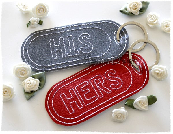 ITH JUST MARRIED Luggage Tags Set