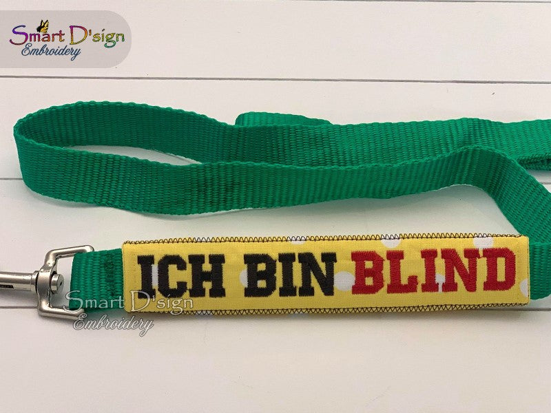 ITH DOG LEASH and COLLAR WRAP - GERMAN WORDING