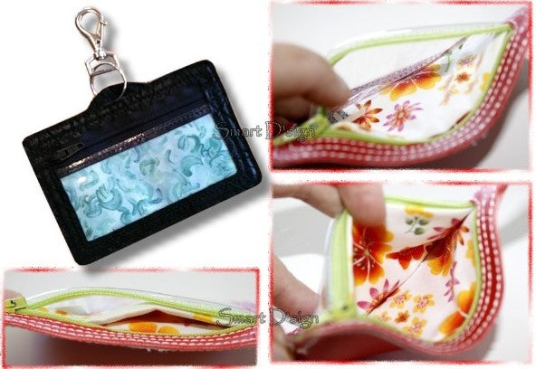 ITH ID CARD HOLDER with EYELET