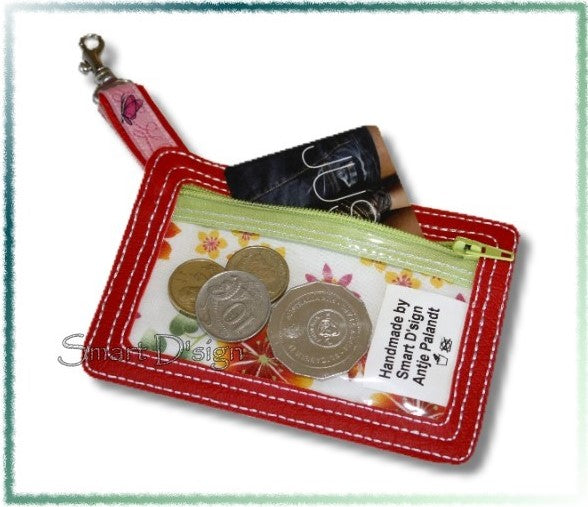 ITH ID CARD HOLDER, COIN PURSE