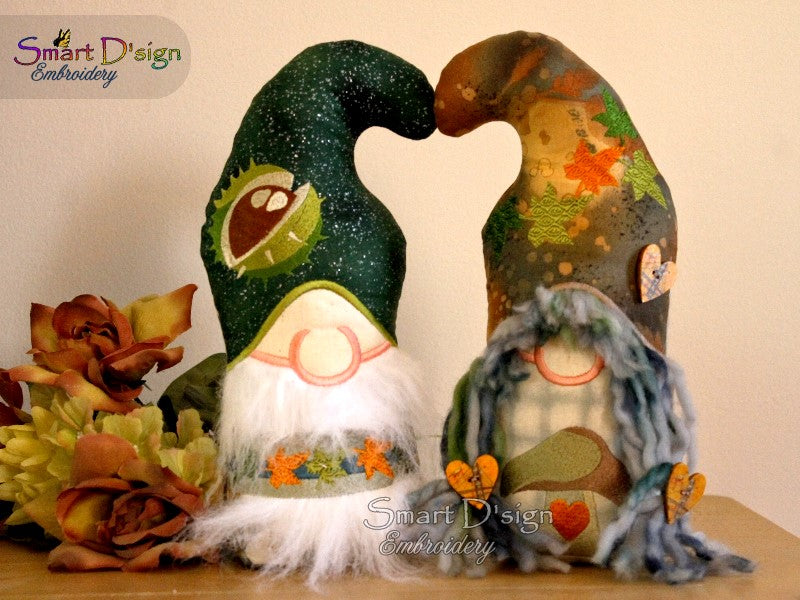 3D FREE-STANDING ITH AUTUMN MUSHROOM GNOME