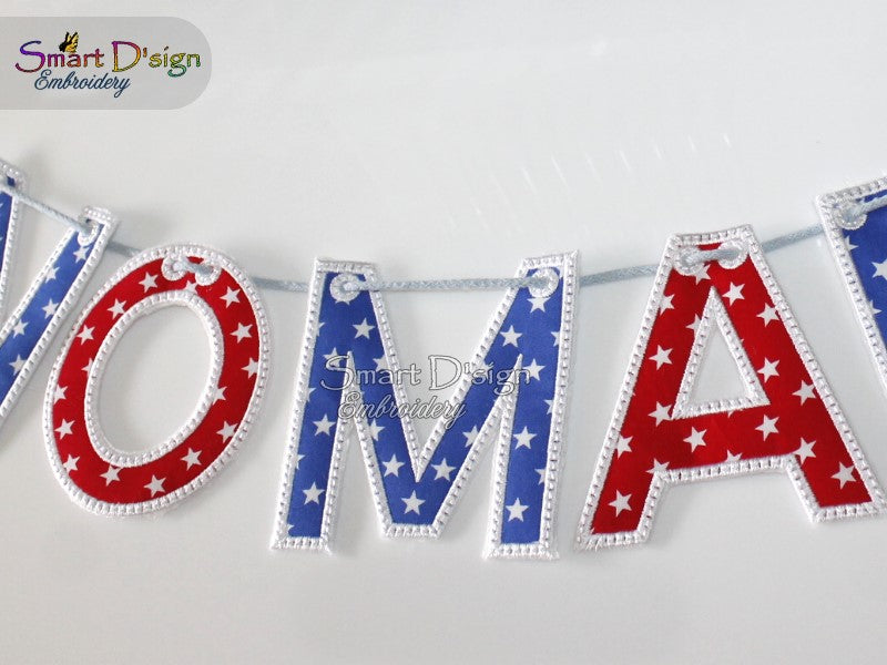 ITH LETTERS & NUMBERS BUNTING Mega Set