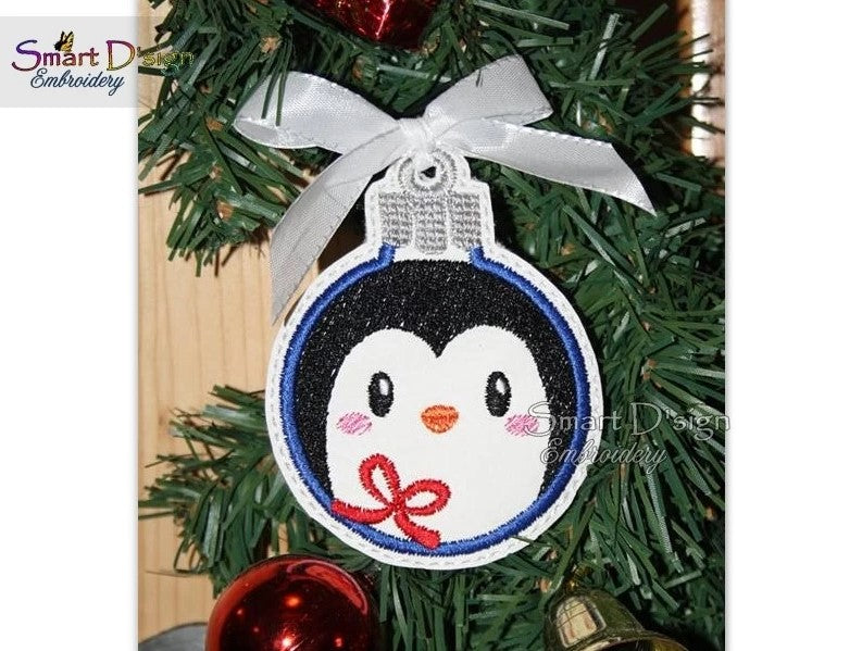 ITH PENGUIN CHRISTMAS BAUBLE