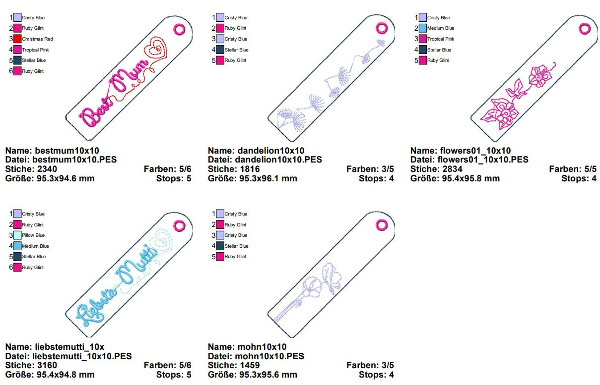 ITH BOOKMARKS Set