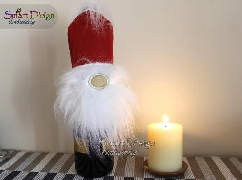 ITH BOTTLE WRAP - SANTA CLAUS HAT