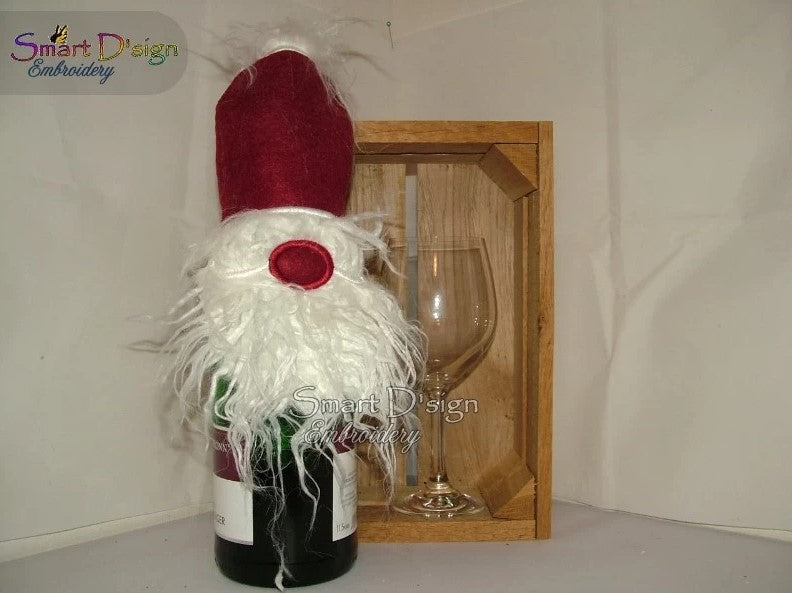 ITH BOTTLE WRAP - SANTA CLAUS HAT