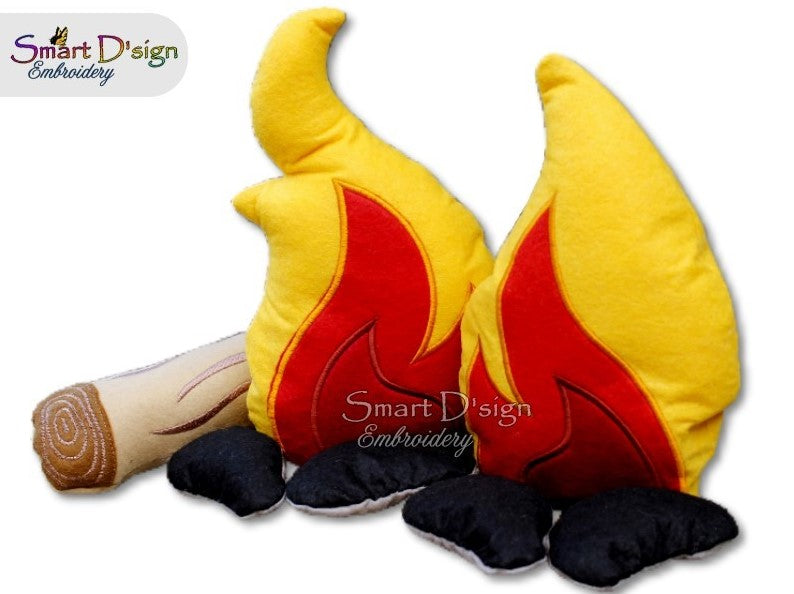 ITH FELT CAMP FIRE Stuffie Set