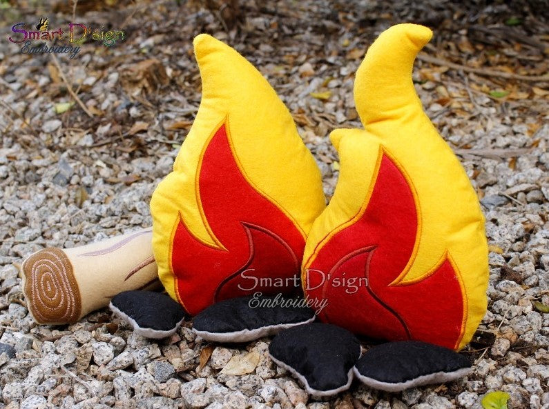 ITH FELT CAMP FIRE Stuffie Set