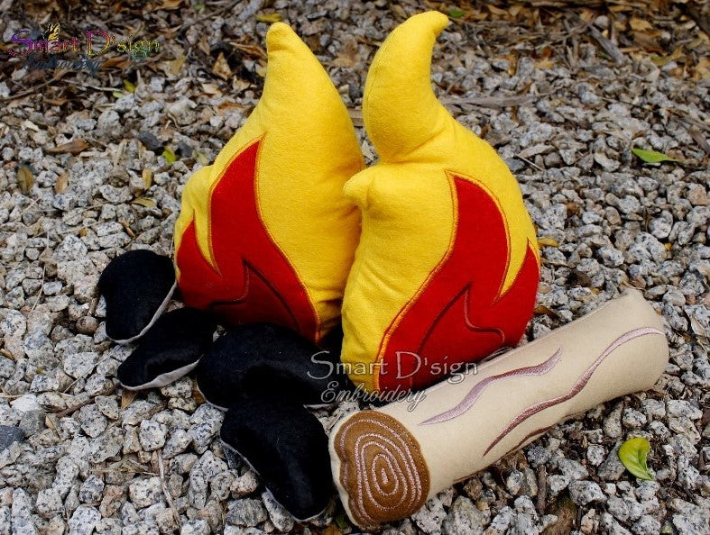 ITH FELT CAMP FIRE Stuffie Set