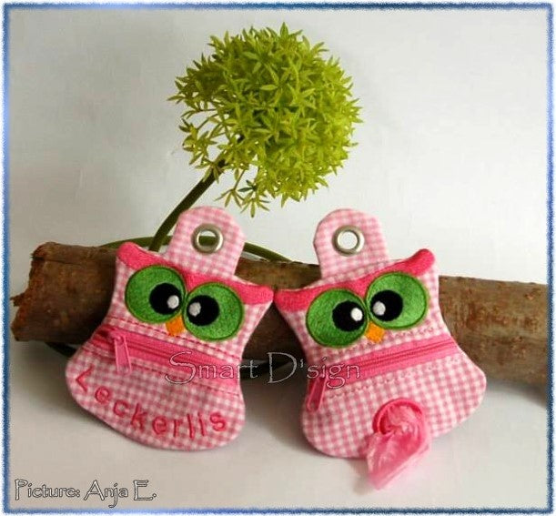 ITH SET OWL Doggy Bags