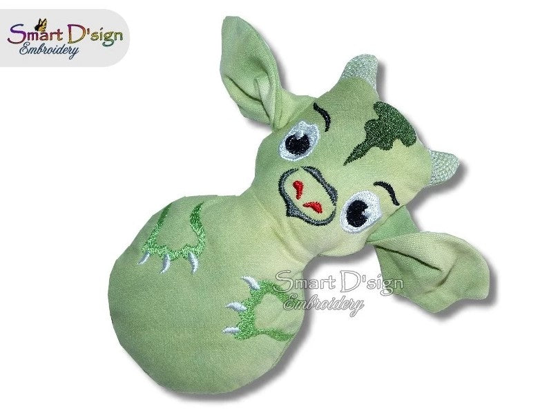 ITH DRAGON STUFFY with EGG SHELL Sleeping Bag