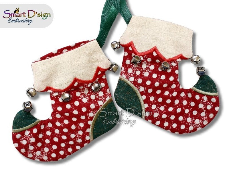 ITH ELF CHRISTMAS STOCKING