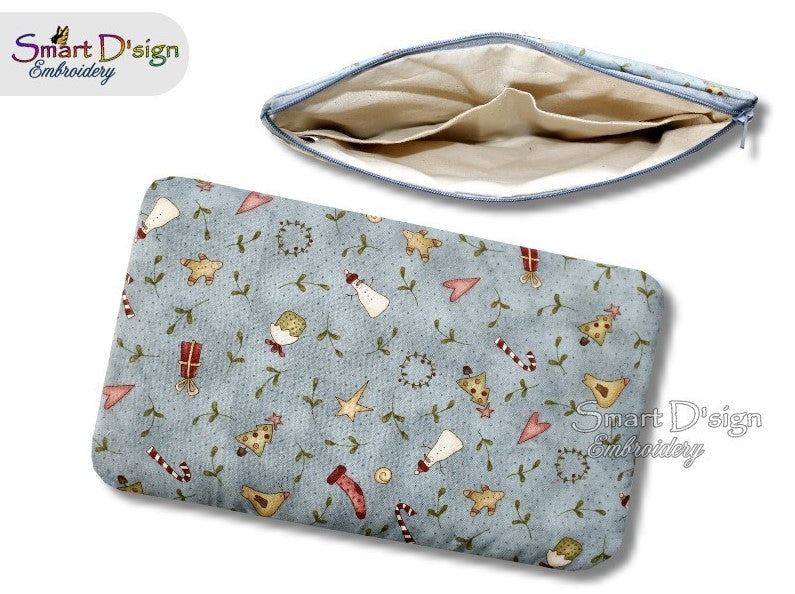 ITH Christmas Gnome Zipper Bag