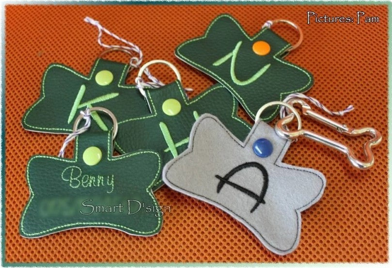 ITH KEY FOBS Full Alphabet Set