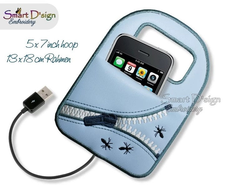 ITH PHONE CHARGER POCKET