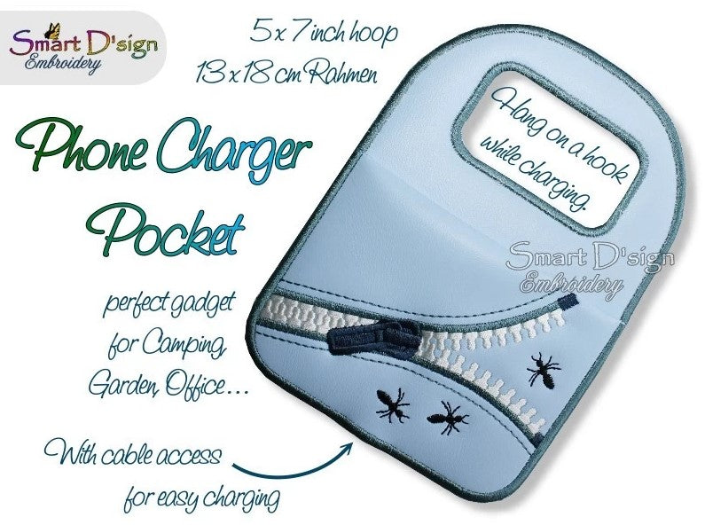 ITH PHONE CHARGER POCKET