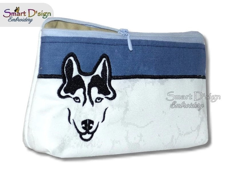 ITH Silhouette Tasche HUSKY HUND