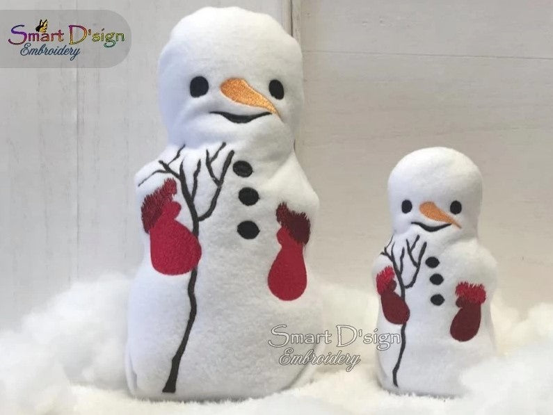 3D FREE-STANDING ITH CHRISTMAS SNOWMAN