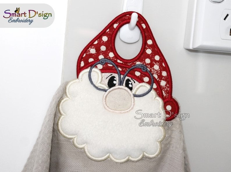 ITH SANTA Towel Hanger