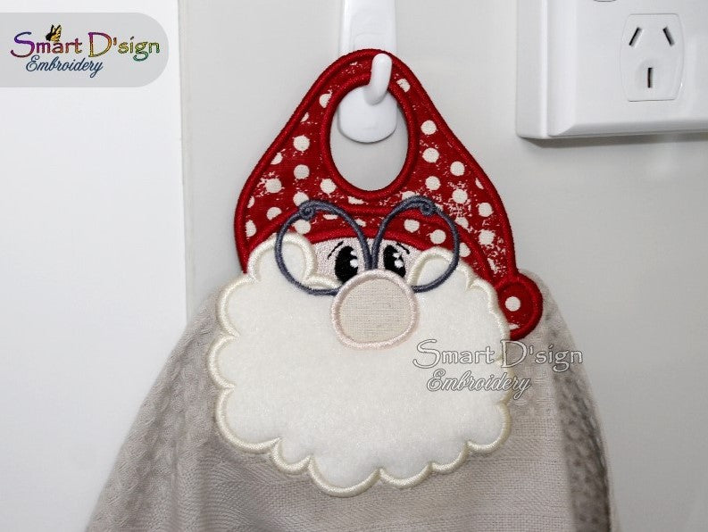 ITH SANTA Towel Hanger