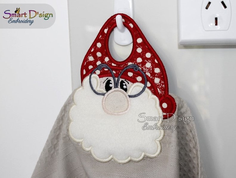 ITH SANTA Towel Hanger