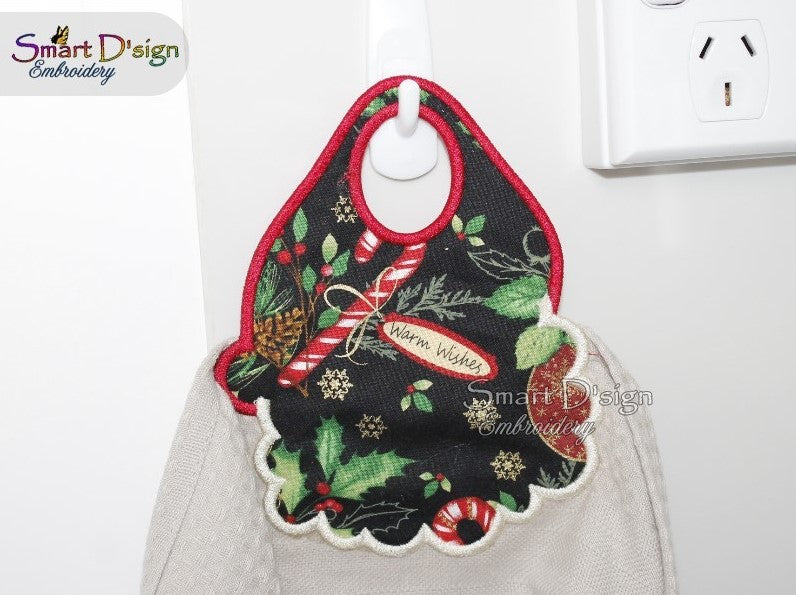 ITH SANTA Towel Hanger