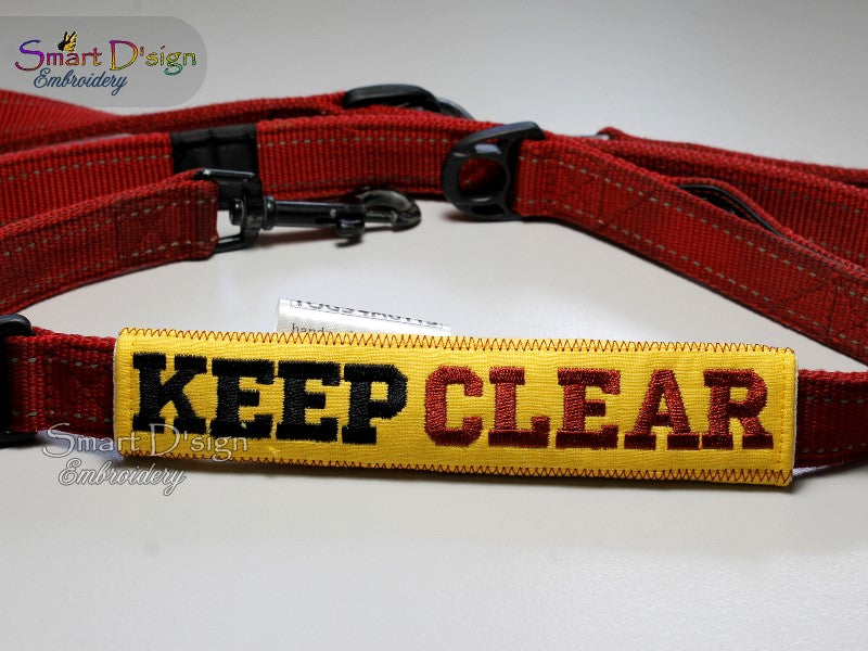 ITH DOG LEASH WRAPS - ENGLISH WORDING - 25 Variants