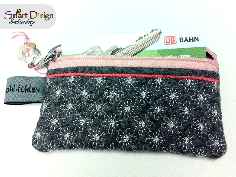 ITH KEY RING WALLET