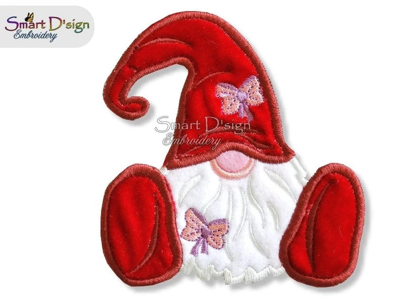 LADY GNOME DWARF APPLIQUE